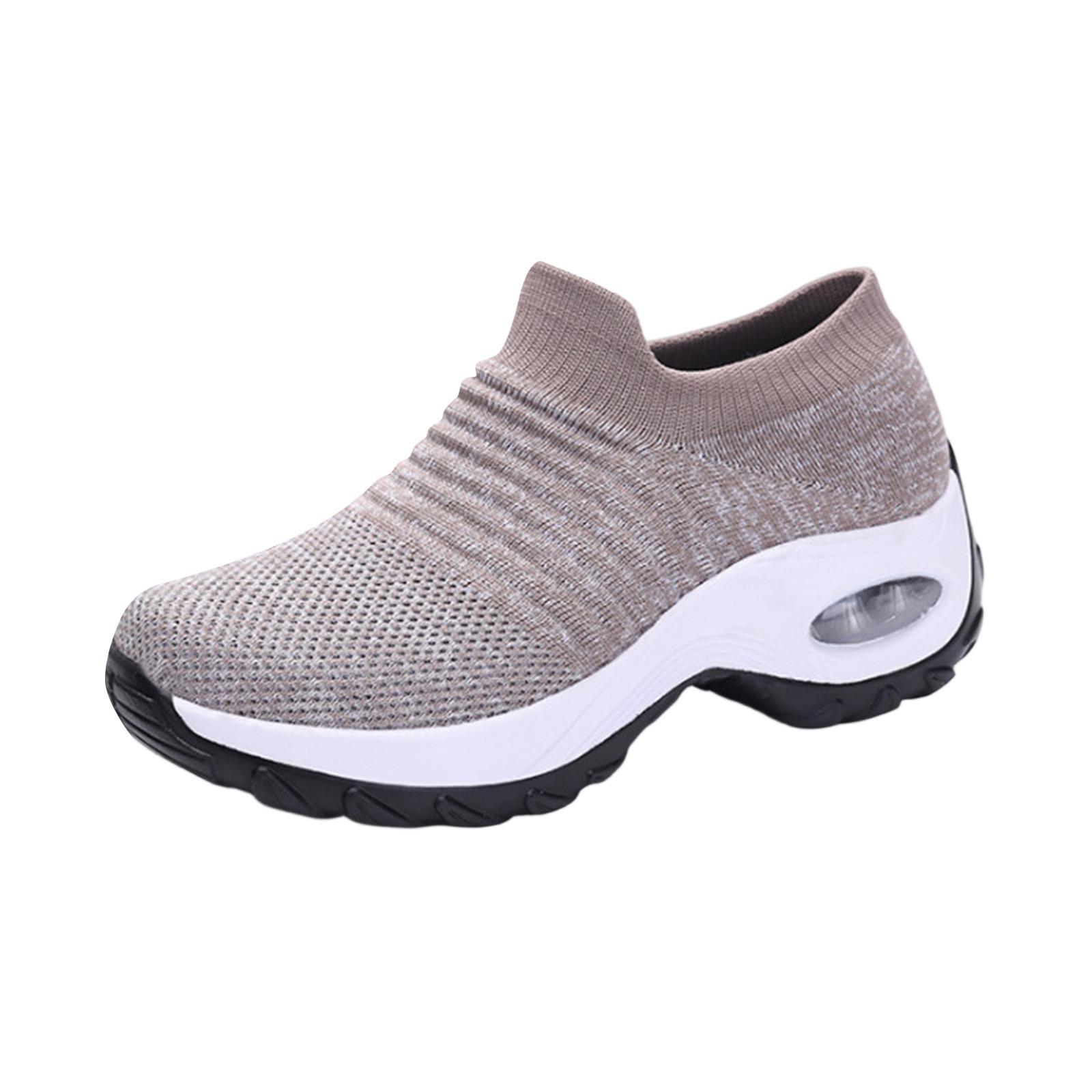 

Women s Shoes Cushion Fly Woven Casual Shoes Shoe Covers 38