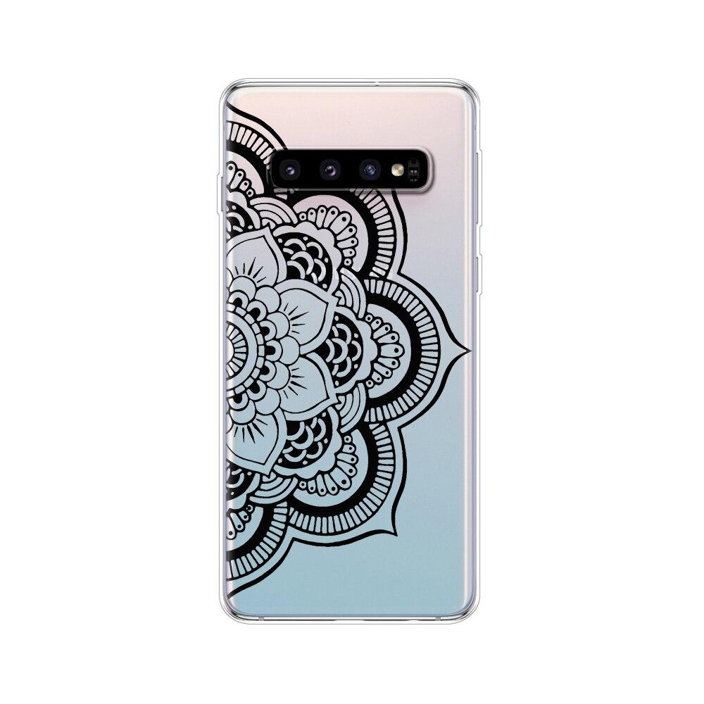 For Samsung Galaxy S10 Case S10Plus Silicone TPU Cover Phone S10 E Case On For Samsung S10 Plus G975F S 10 SM-G973F Transparent