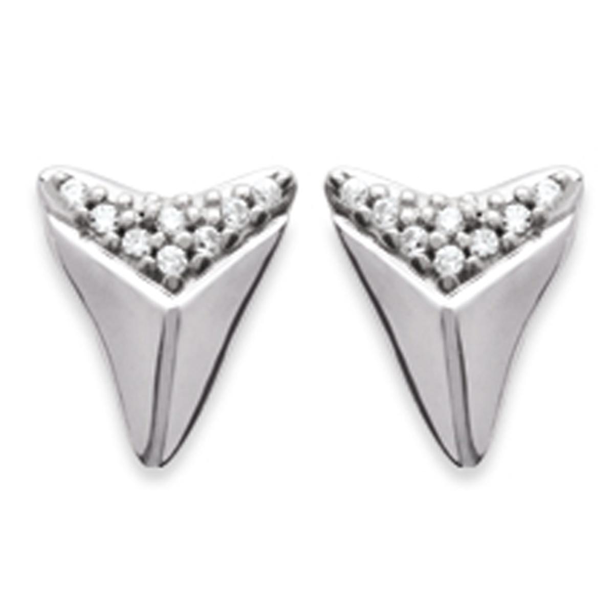 

Les Trésors De Lily [P9401] - Boucles argent Boho argenté (rhodié) - 10x7 mm