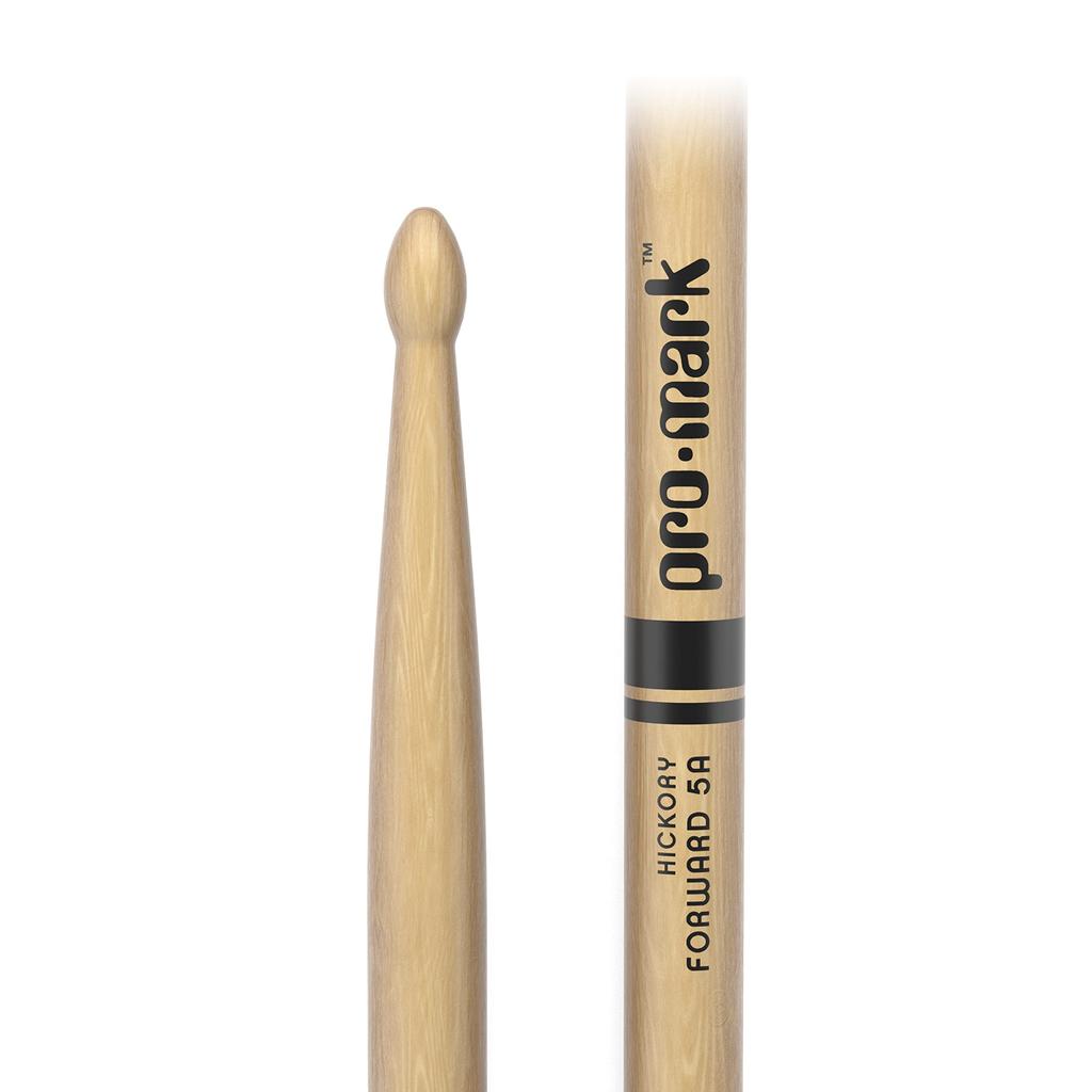 PROMARK TX5AW Hickory 5A Drumsticks, Wood Tip, 406 X 14 Mm