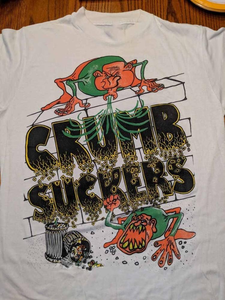 CRUMBSUCKERS Band Poster Tee Shirt White Unisex Size 5XL P0851 Unisex T-Shirt XXXXL