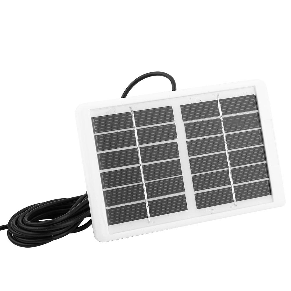 6V 1.2W Outdoor Multi Function Portable Waterproof Solar Panel Charger for Emergency Lamp Fan