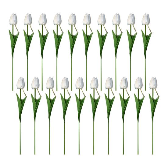 Yousheng Tulip Night Light Bouquet, Glowing Artificial Flowers with Petals, Handheld LED Lamp for Home Bedroom Decor, Valentine's Day Gift for Women