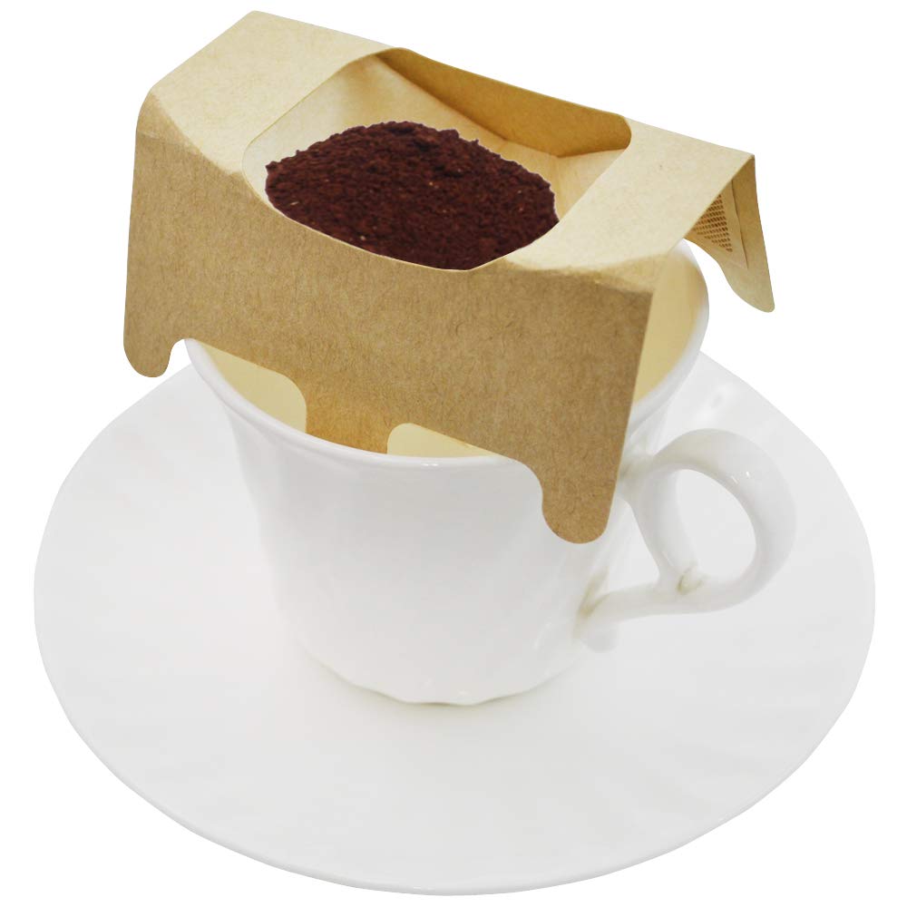 Coffee Dripper One-touch Type for 1 Person 50 Sheets Brown 11.1 X 8.6cm CF-1350