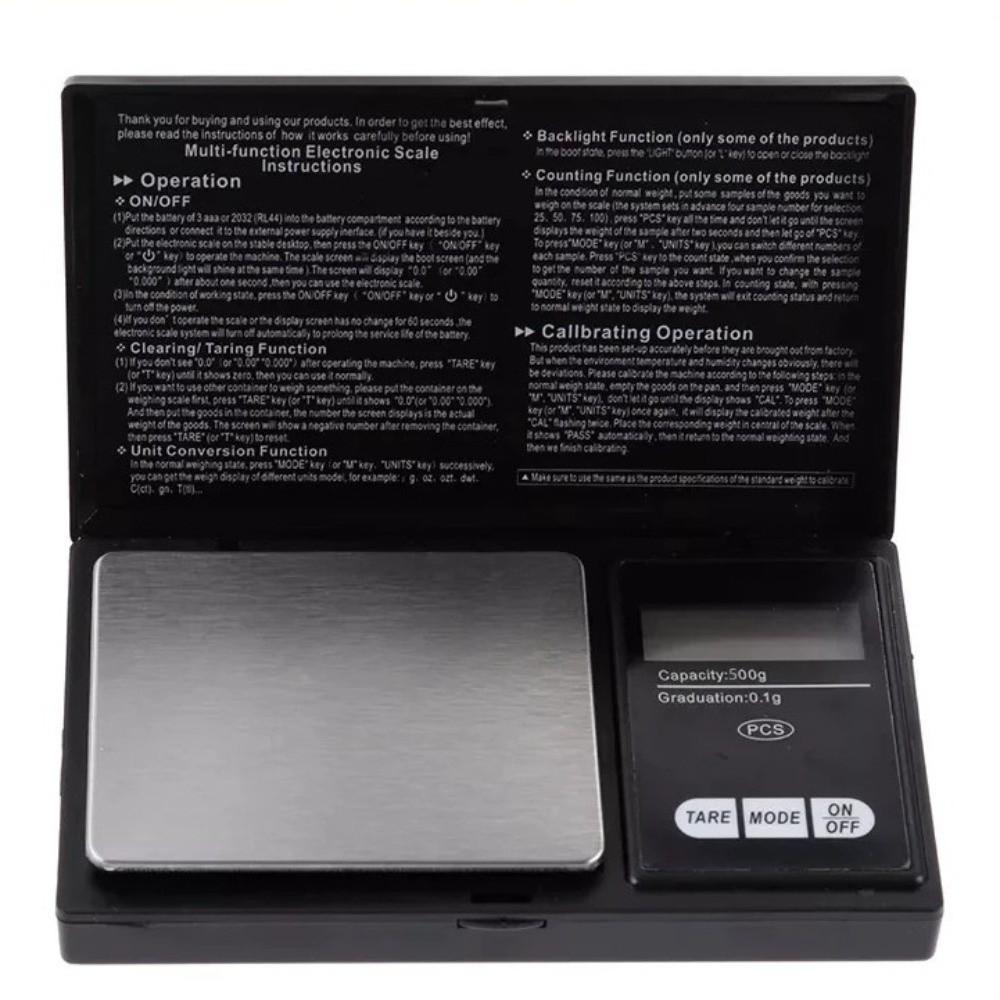 High Precision Pocket Scale Gram Jewelry Scale Portable Electronic Scales  Gold