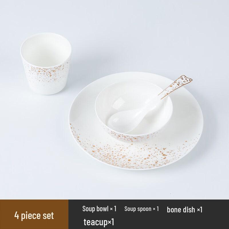 Hotel High-Grade Bone China Tableware Set