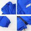 Royal Blue Padded Jacket Women Oversize Bread Jacket Thickened Padded Clothes Winter Coat