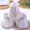 Europe Retro Lampshade Jacquard Fabric Chandelier Handmade Cloth Lampshade 13x12x8cm Wall Lamp Cover Enclosure Accessories