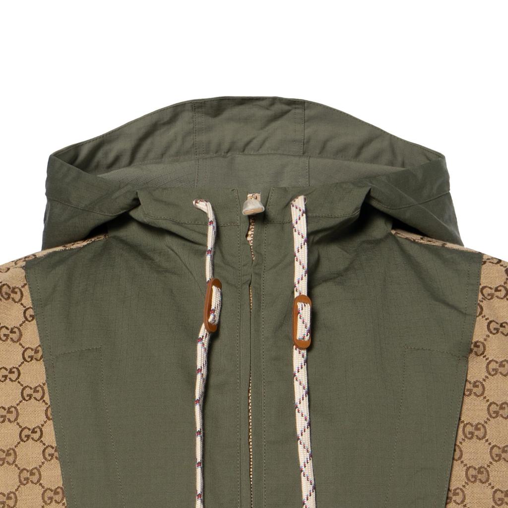 Gucci Gg canvas hooded jacket 742813-Z8BIW-2190