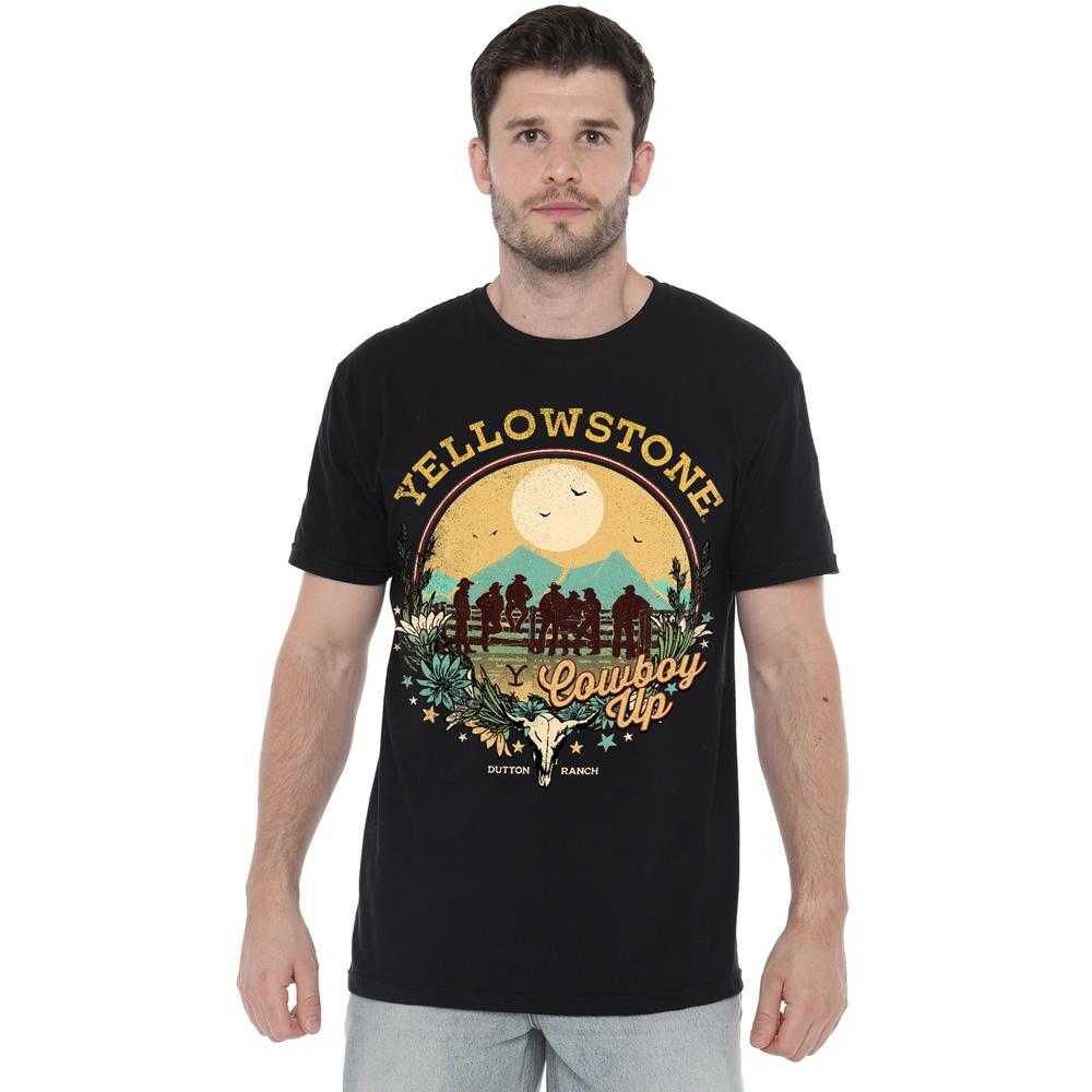 Yellowstone Herr Cowboy Up T-shirt