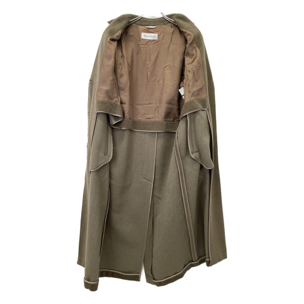 Max Mara Brown White Tag Wool 90% Cashmere 10% Chester Coat Coat 40 BrownUsed