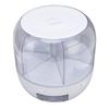 Grain Dispenser 6 Grids PP Rotation Insect Proof Grain Storage Organization for Home Kitchen