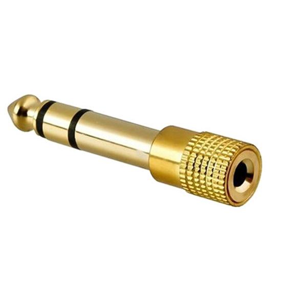 45665 3,5 mm Buchse 45661 Stecker Kopfhörer auf 6,5 mm Klinkenstecker Adapter Stecker Stereo Audio