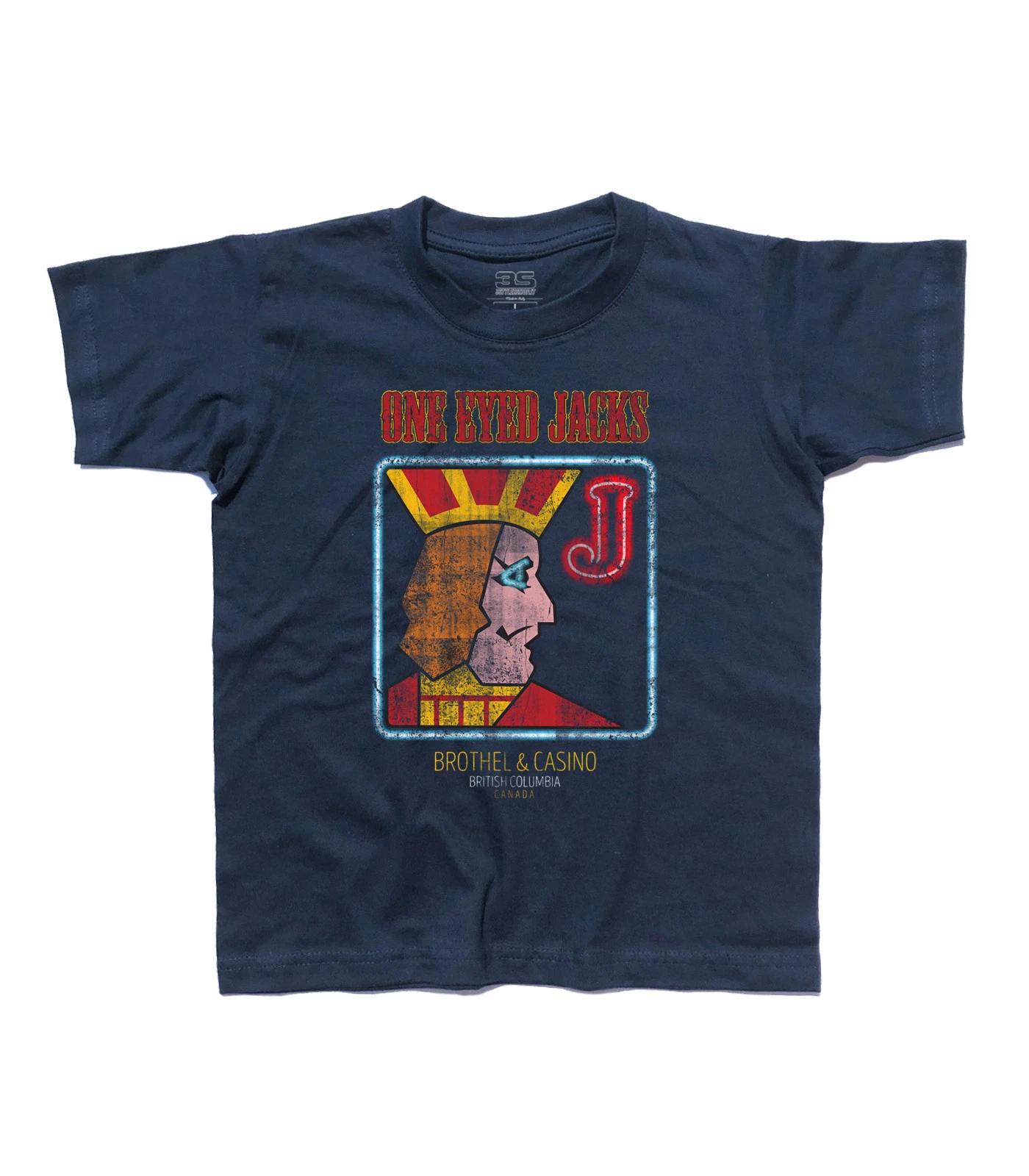 T-Shirt Enfant TWIN PEAKS One Eyed Jack Casino Laura Palmer 120