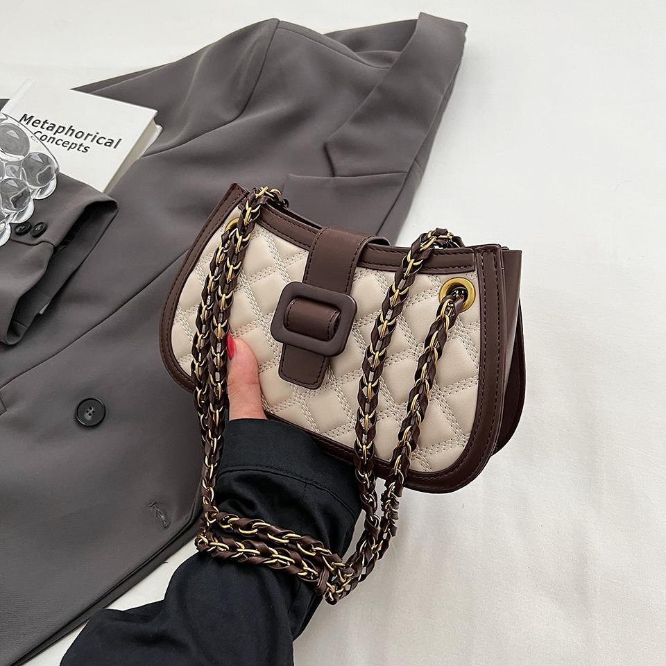 Leisure Handbag Chain Bag New Fashion Women's Bag Leisure Travel Shoulder Bag Crossbody Bag