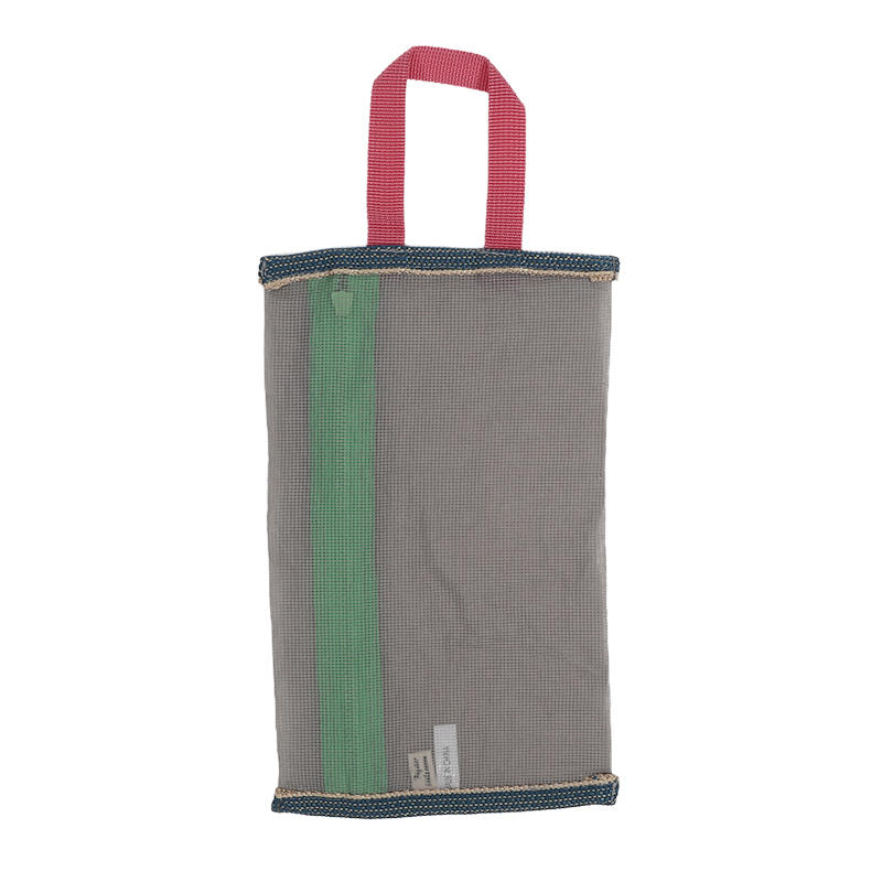 Translucent Mesh Storage Bag Portable Zipper Handbag Functional Cosmetic Pouch Pencil Case Documents Paper Organizer