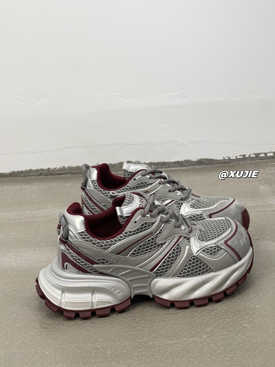 

2025 new casual comfortable versatile fashion dad shoes women s retro breathable lace-up thick-soled heightening running shoes 35