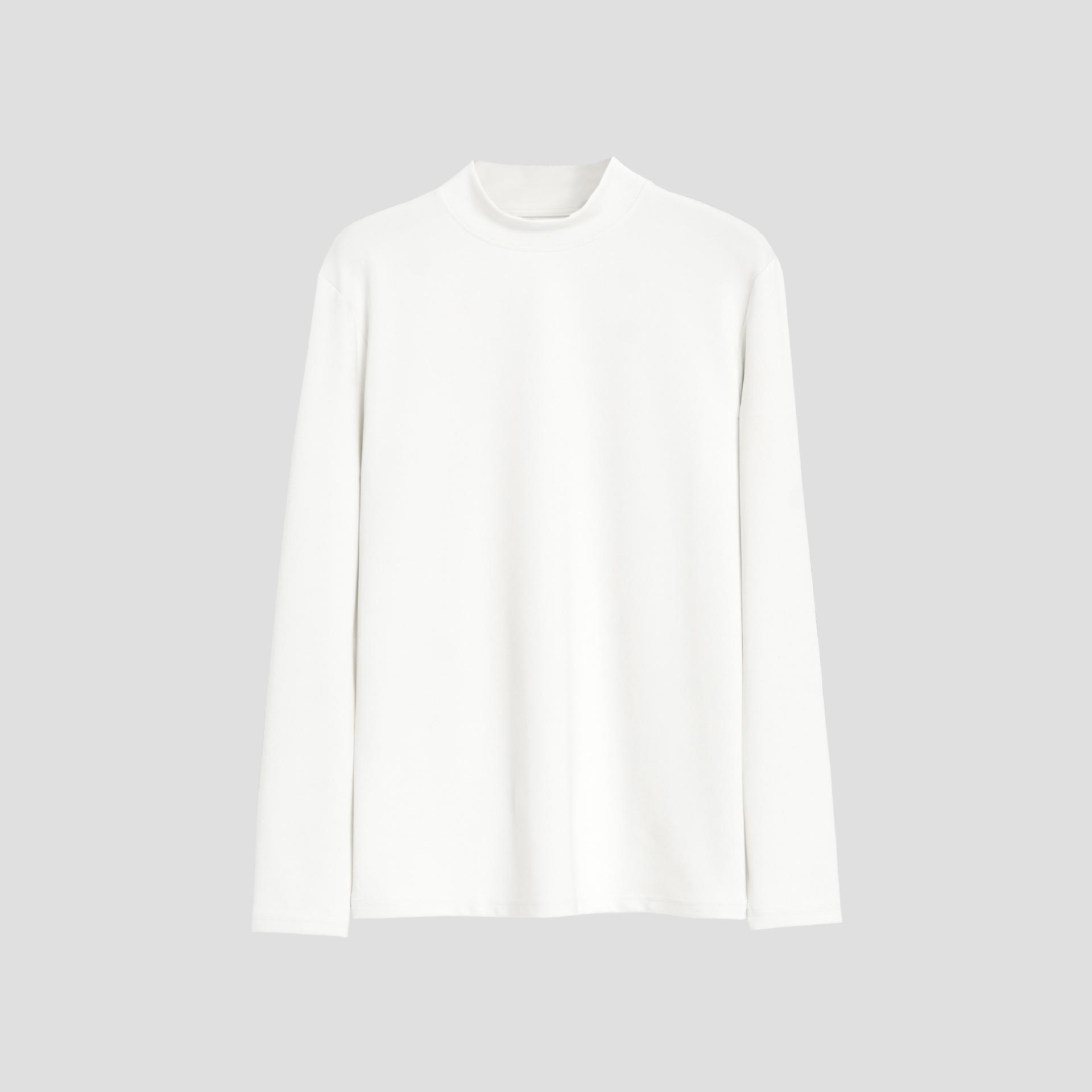 

Мужская антибактериальная дышащая термобелье Hottem с полувысоким воротником и длинными рукавами 2024 осень/зима XXL