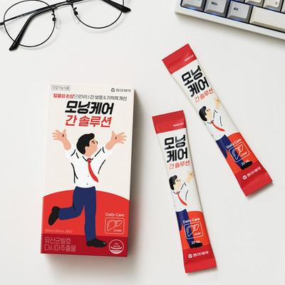 [Dong-A Pharmaceutical] Morning Care Liver Solution 28-day Supply (17ml X 28) + Liver Solution Jelly Stick Sample 1 Piece Free