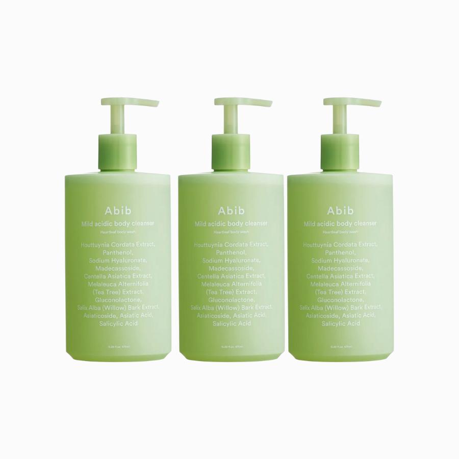 Abib Mild Acidic Body Cleanser Heartleaf Body Wash, 470ml