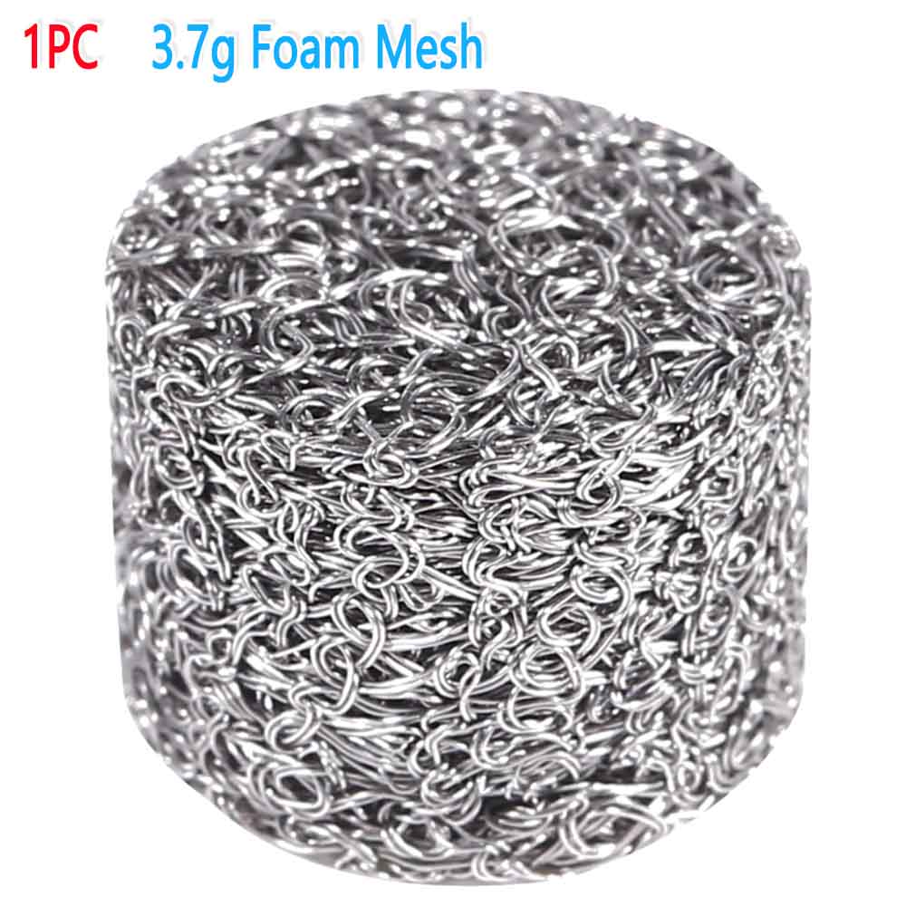 

1-30 шт. Фильтрующая сетка для пенной насадки 2,7 г/3,7 г из нержавеющей стали, сменный очиститель высокого давления, генератор пены для снега, чистящий аксессуар