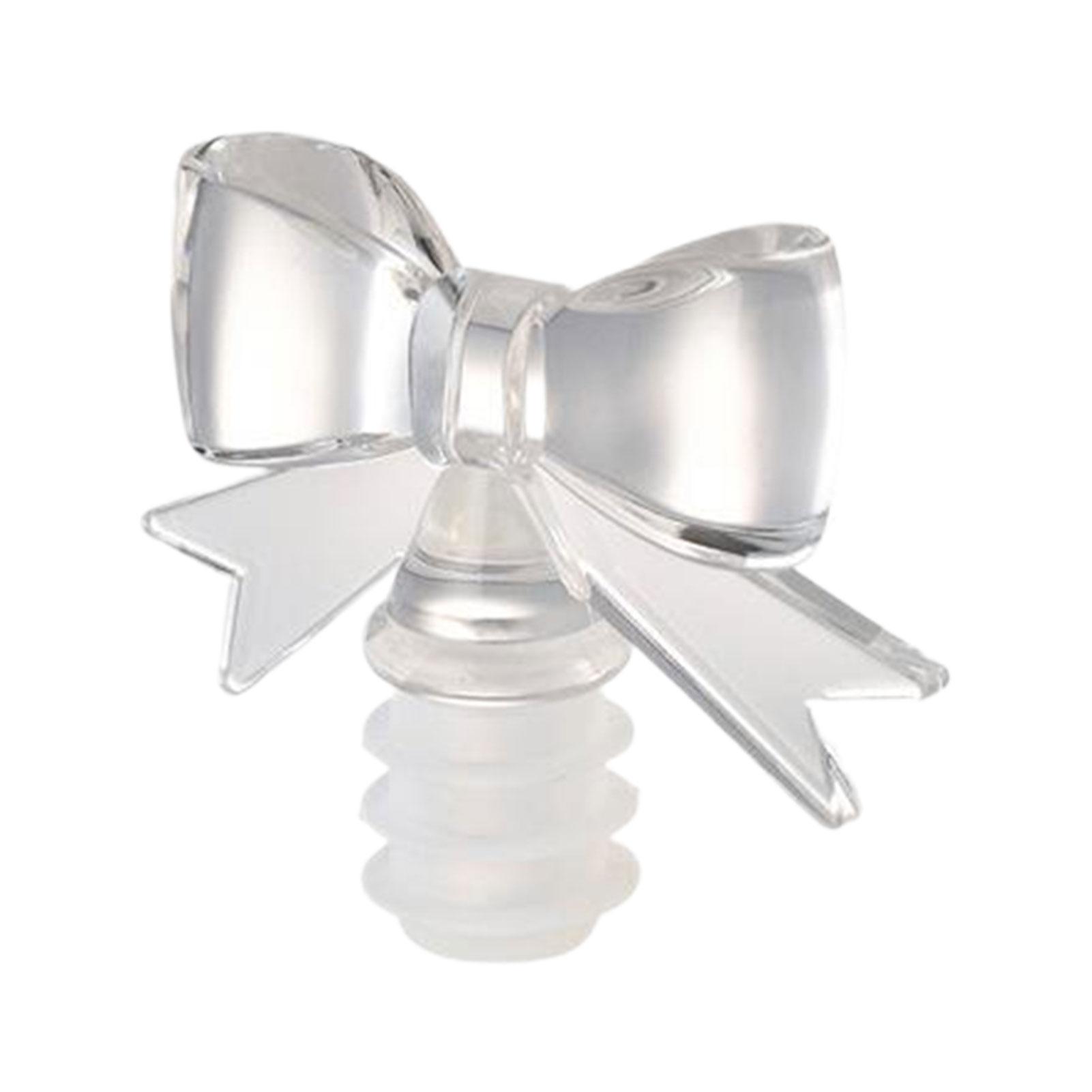 

Wine Outlet Cap Seal In Freshness With Bow Bottle Stopper Red Wine Bottle Stopper Bottle Sealer прозрачный