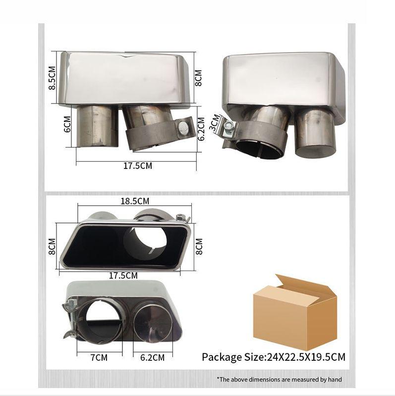 BMW 535 GT F07 Rozsdamentes acél kipufogócső és kipufogódob módosítás