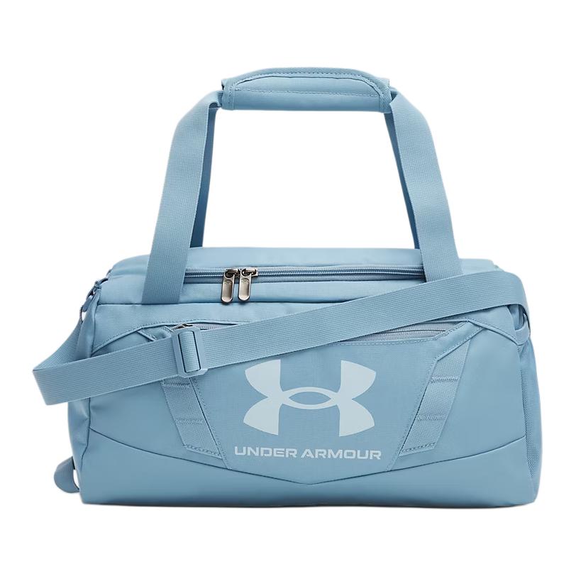 Сумка для спортзала Under Armour из полиэстера, обычная, унисекс, цвет Smolder Blue 1369221-418