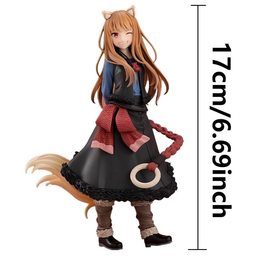 MERCHANT MEETS the WISE WOLF Anime Wolf Holo Action Figure PVC Adult Collectible Model Doll Toy