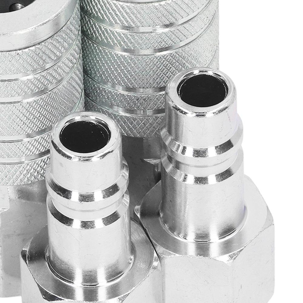 5pcs 300PSI Industrial Air Connect Fitting 1/2in NPT Pneumatic Tool Adapter  Air Compressors