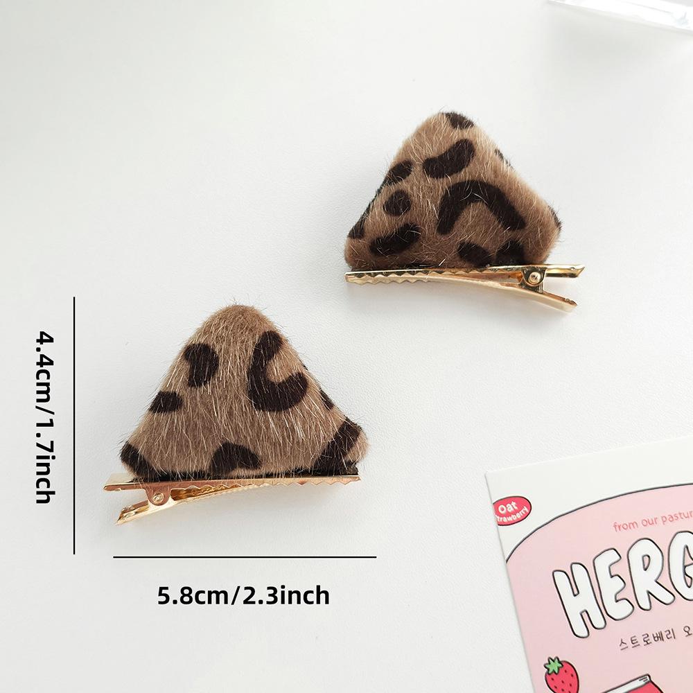 

Милі плюшеві шпильки для волосся у вигляді жаб ячих очей і котячих вушок - Чарівна пара каченят для дівчаток