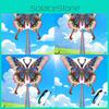 Butterfly Kite With Glass Fiber Frame For Outdoor Flying Kids And Adults