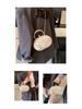 2025 New Heart-Shaped Embroidered Chain Evening Bag - Mini Crossbody & Versatile Cheongsam Handbag for Women