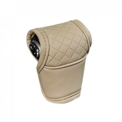 Car Gear Shift Cover,PU-Leather Shift Lever Cover Gearbox Shifter Knob Protector