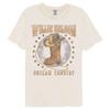 Willie Nelson Stiefel und Hut Elfenbein Comfort Colors Musik T-Shirt