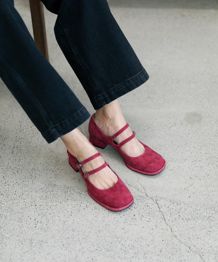 Marie Mon Dieu Letty Mary Jane Pumps _ 5 Colors (Type A)