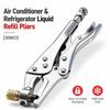 4-8mm Refrigeration Hydraulic Pliers Alloy Steel Air Conditioner Pipe Wrenches  Hand Tools