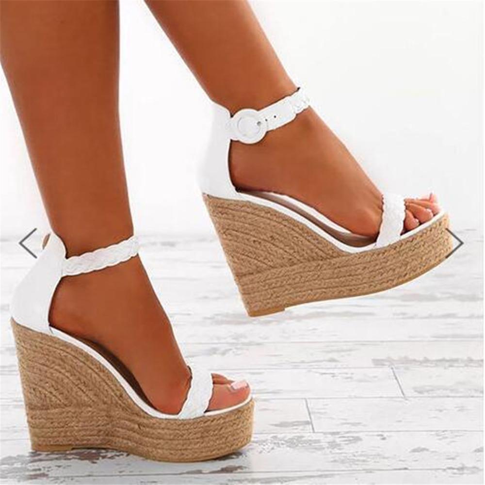 Damen Übergröße Sommer Keilsandalen - 2021 Lässige Kollektion