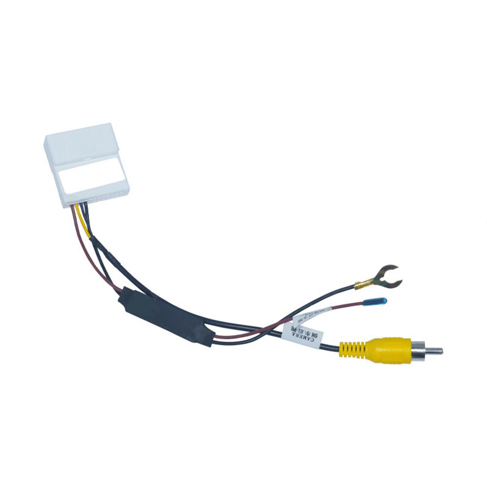 1pc Car Ado Radio Parking Rear Camera Video Plug Converter Cable For KIA 2015+ Parking Reverse Wire Adapter 24pin