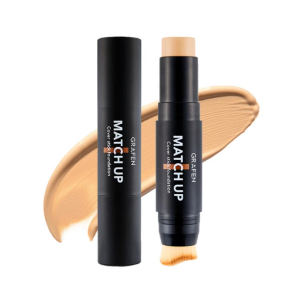 Grafen Matchup Cover Stick Foundation SPF50+ PA++++, 12g, No.21 Light Beige, 1pc