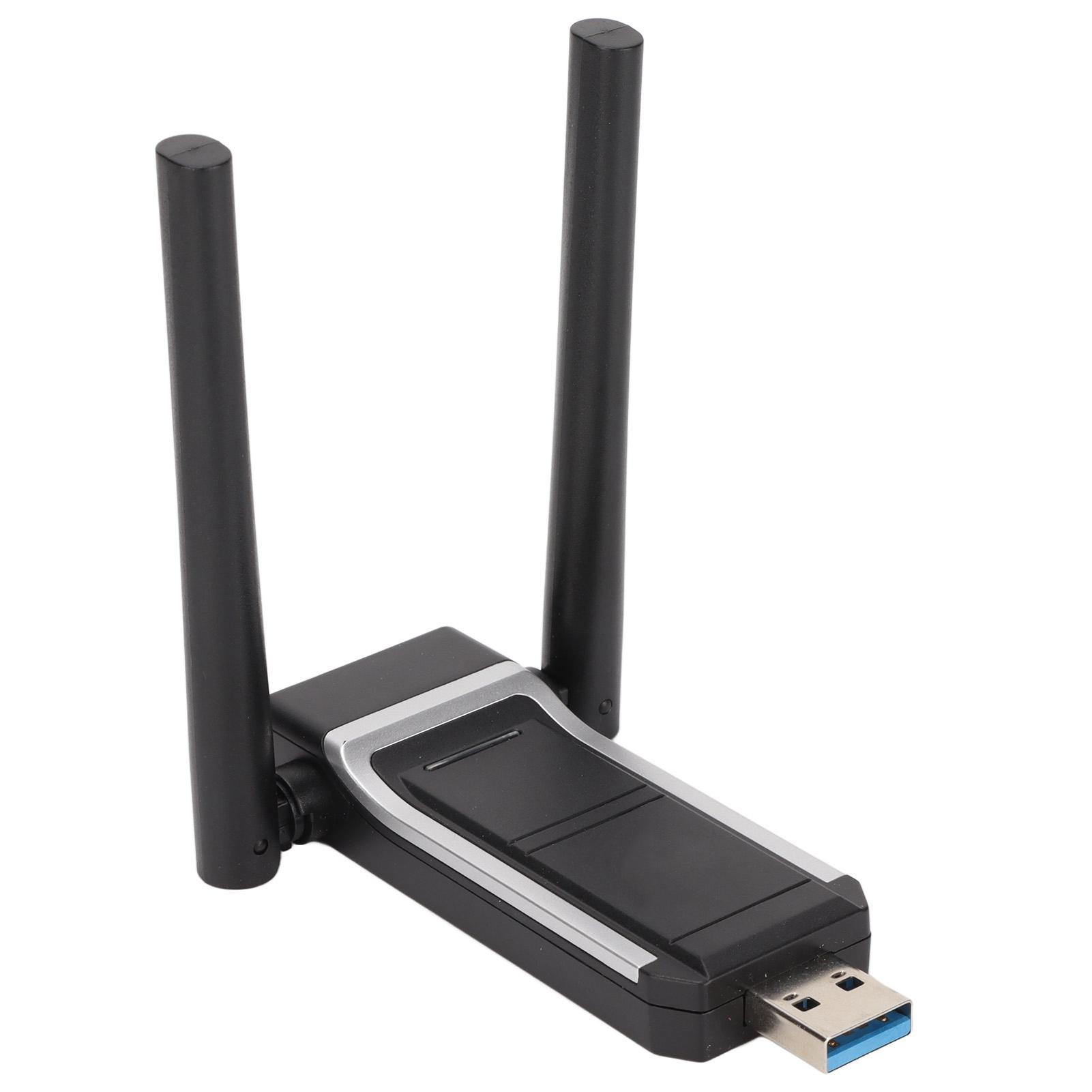 

Адаптер Wifi 6 2.4G 573.5Mbps 5G 1201Mbps Двохдіапазонний WiFi 6 USB3.0 Бездротова мережева карта Висока швидкість