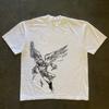 T-shirt Stampata con Nuovo Motivo Estivo Adatta Sia a Uomini Che a Donne Realizzata in Puro Cotone T-shirt alla Moda e Versatile