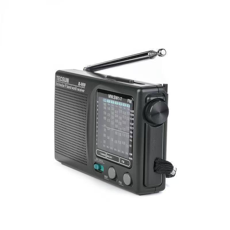 Tecsun R-909 Portable Multi-band FM Radio for Seniors