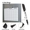 12pcs Black large-capacity erasable marker pen for whiteboard, with water-based ink.