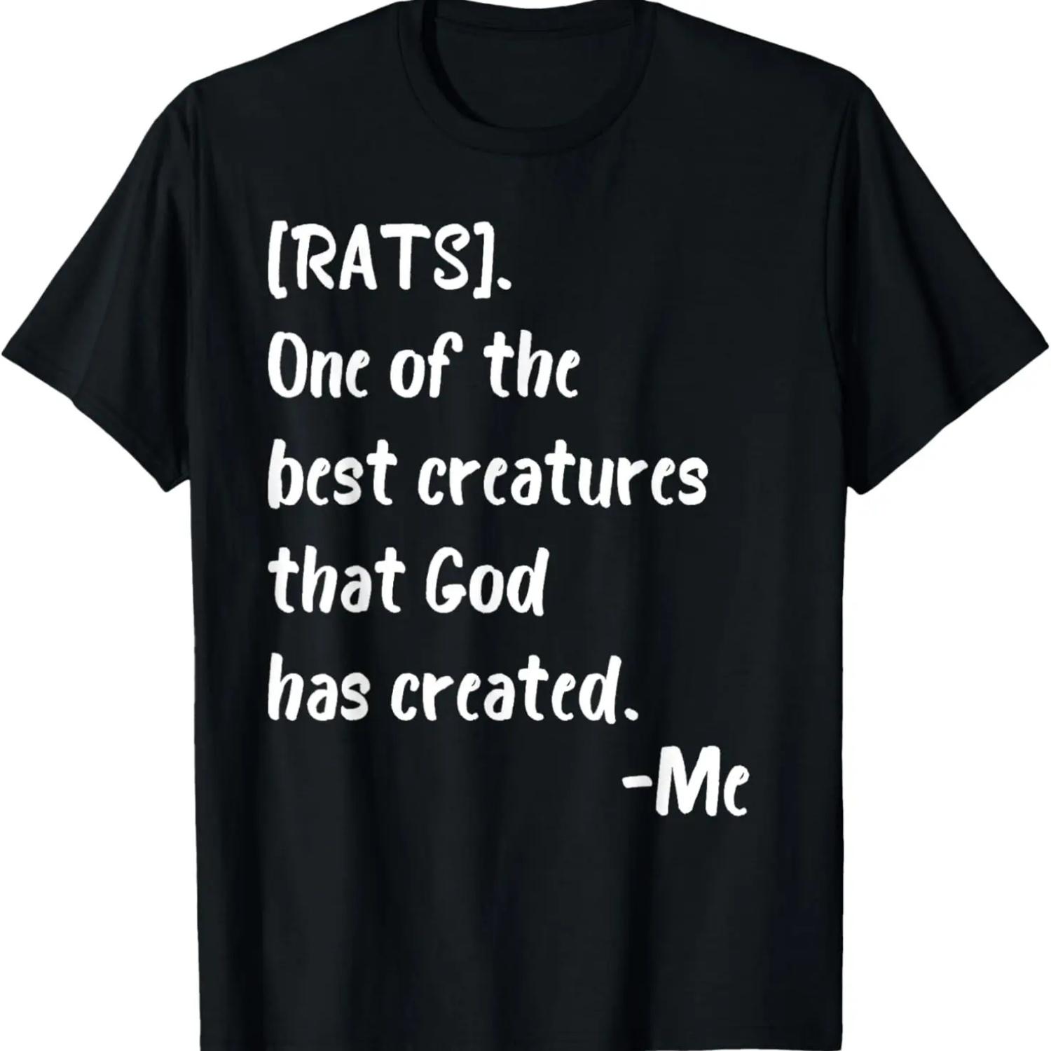 

Rats Lover Cute Religious Rat Saying Funny Definition T-Shirt S чёрный