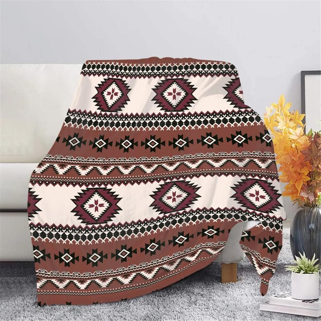 Antike Persische Stil Decke Stammes Vintage Flanell Decke Schlafzimmer Wohnzimmer Sofa Decke