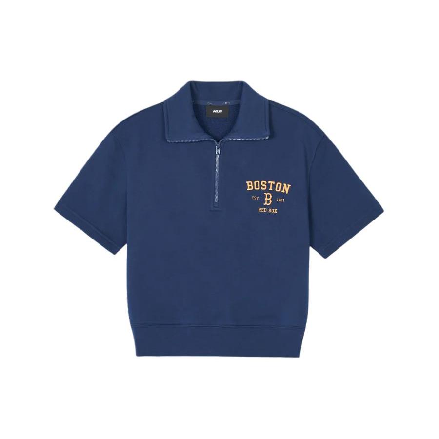 

New MLB Drop Shoulder Sleeve T Shirt Women s Blue 3FRSV1843-43NYS S