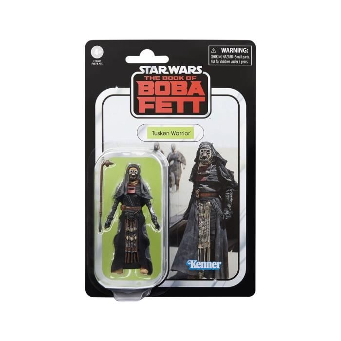 Figurine Tusken Warrior 10 cm - HASBRO - Star Wars : The Book of Boba Fett Vintage Collection - Blanc - Adulte