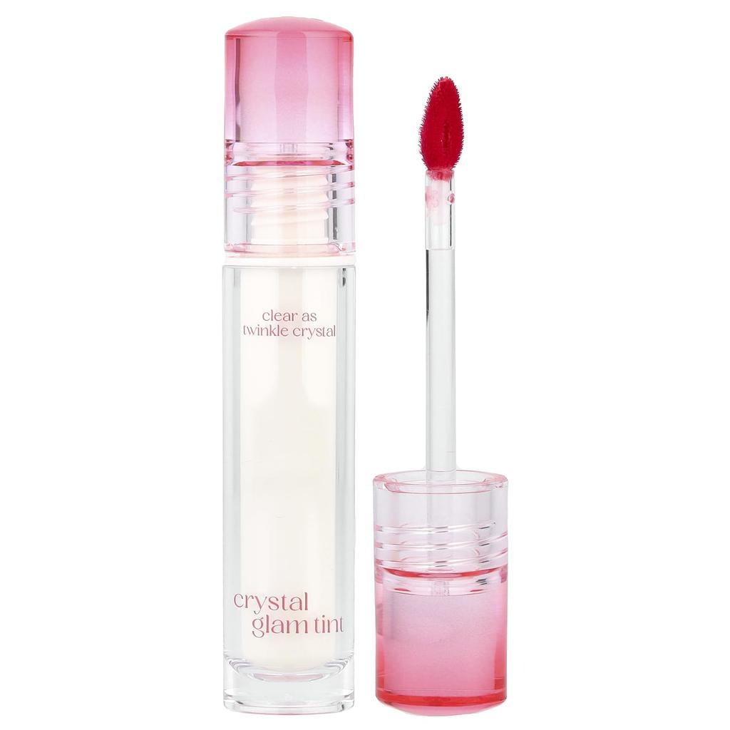 Clio Crystal Glam Tint, 03 Blushed Peach, 3.4g (0.11oz)
