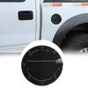 Car Door Gas Cap Decor Cover Fuel Tank Trim For Ford F150 Raptor 2009-2014 Black